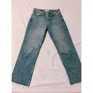 Topshop Straight Jeans - Size 28